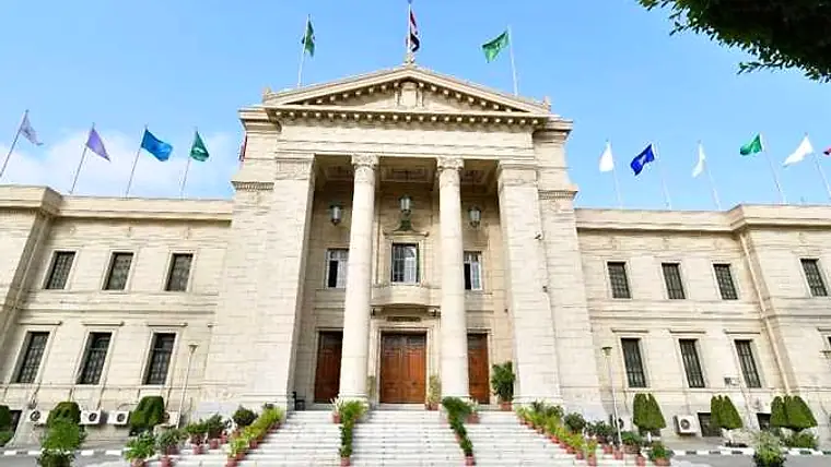Cairo University campus in Egypt